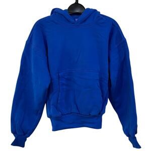 YEEZY X GAP (YZY) Blue Double Layer Hoodie Small